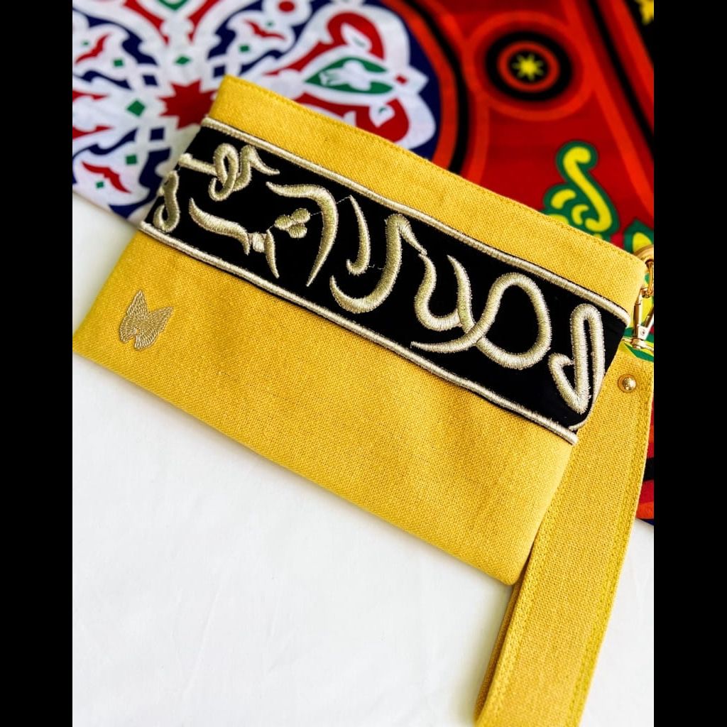 Calligraphy clutch