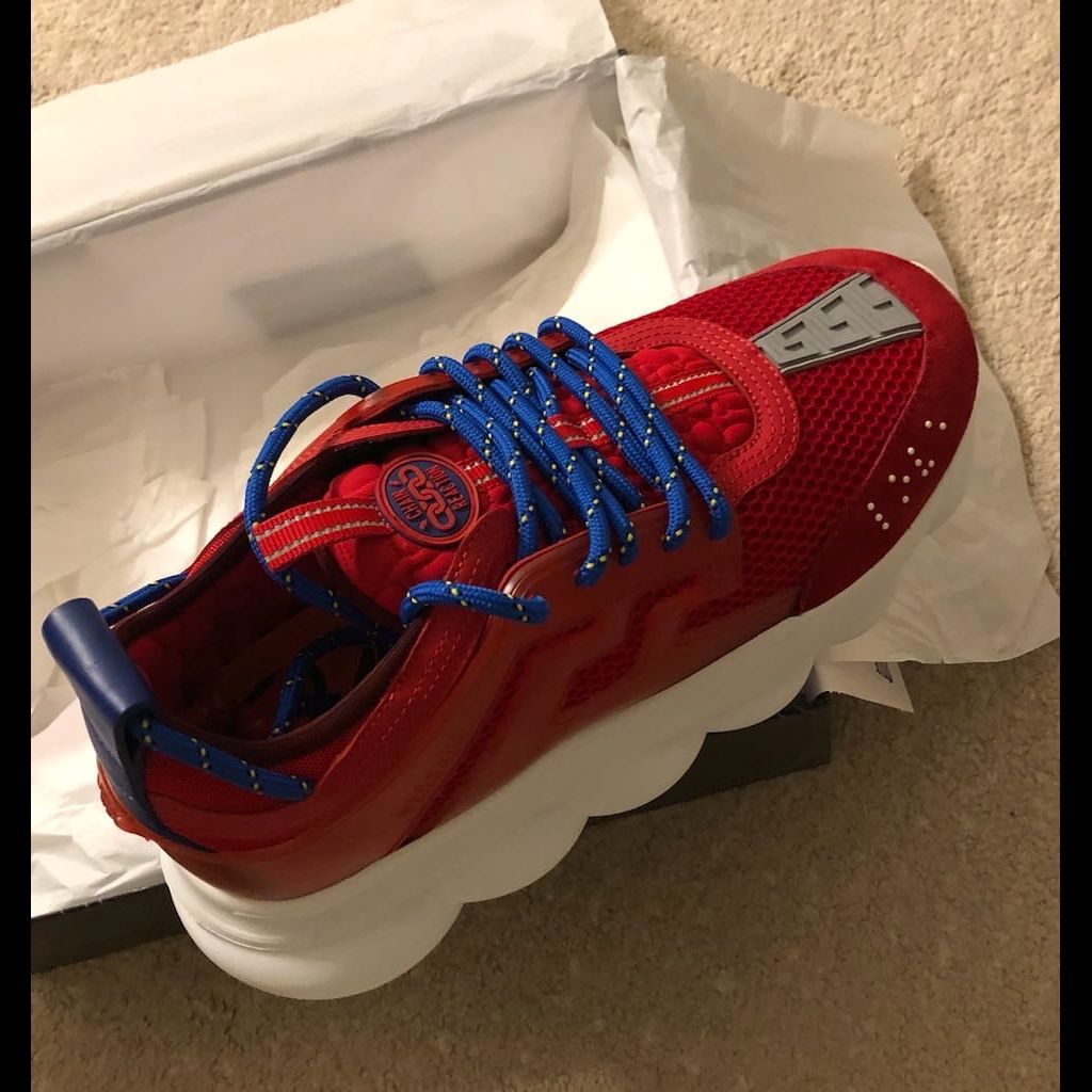 Versace Chain Reaction - Cherry Red