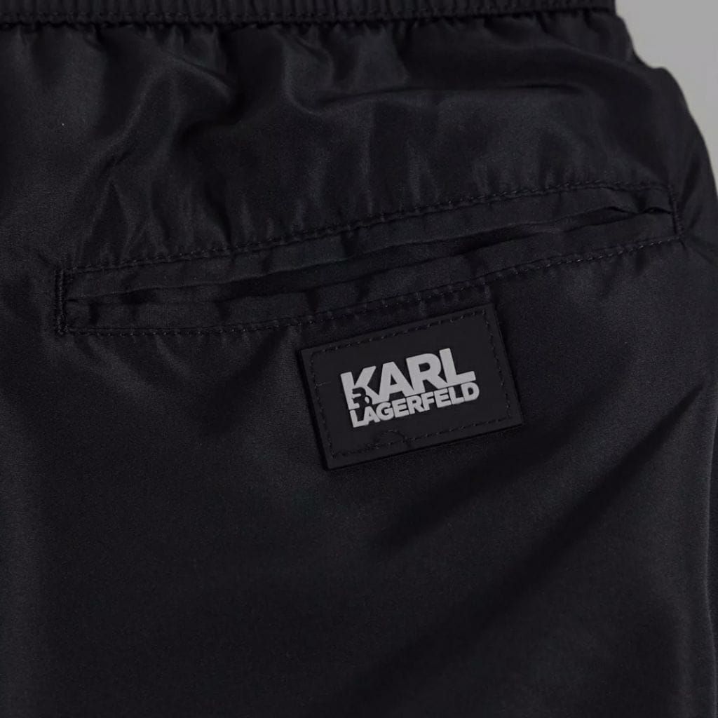 Karl Lagerfeld Men Swim Shorts in Black