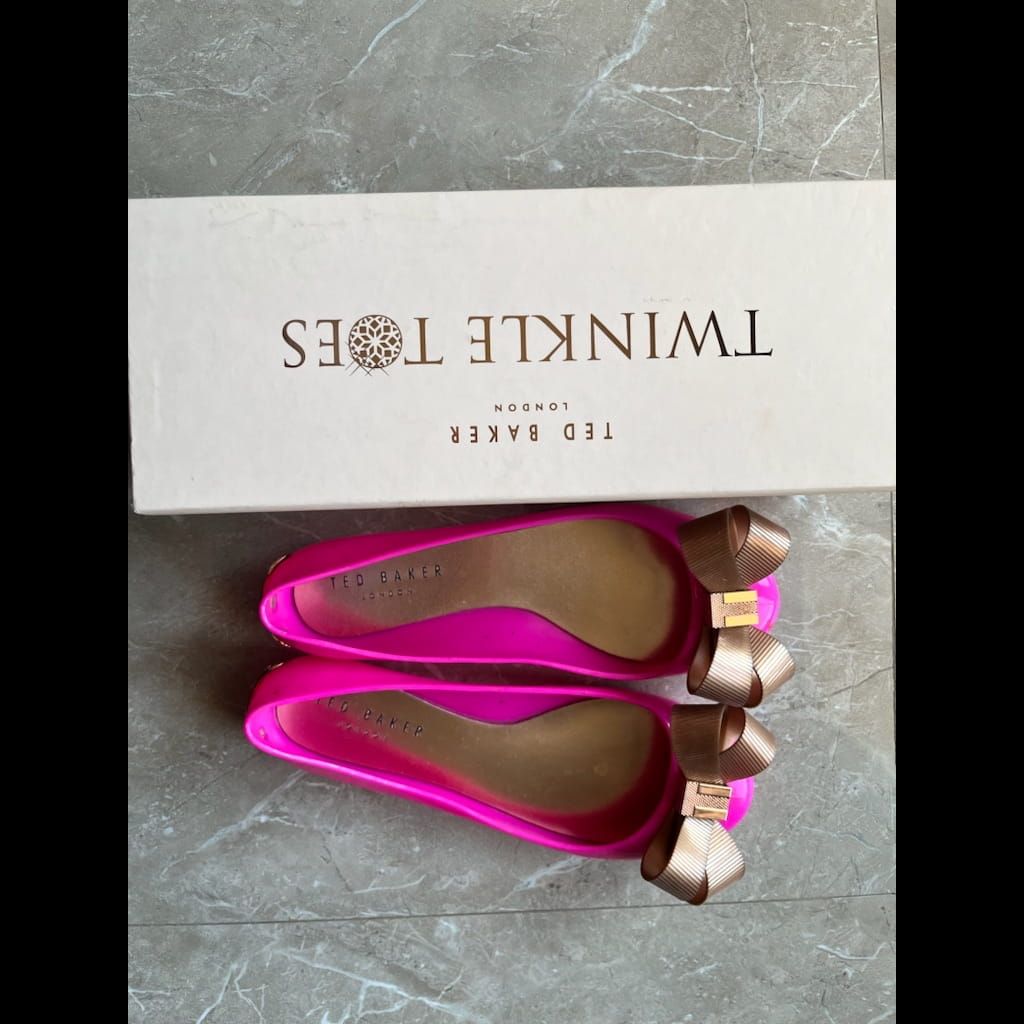 Ted Baker Hot Pink Flat Shoes