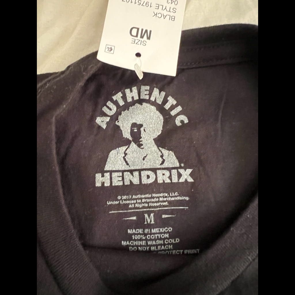Jimmy Hendrix official Merch brand new with tags