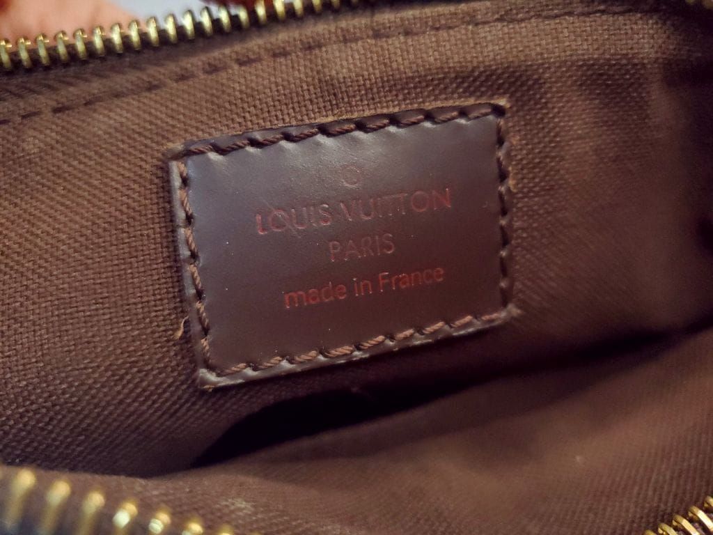 Louis Vuitton ,Broklyn Pochette Plate Damier Ebene