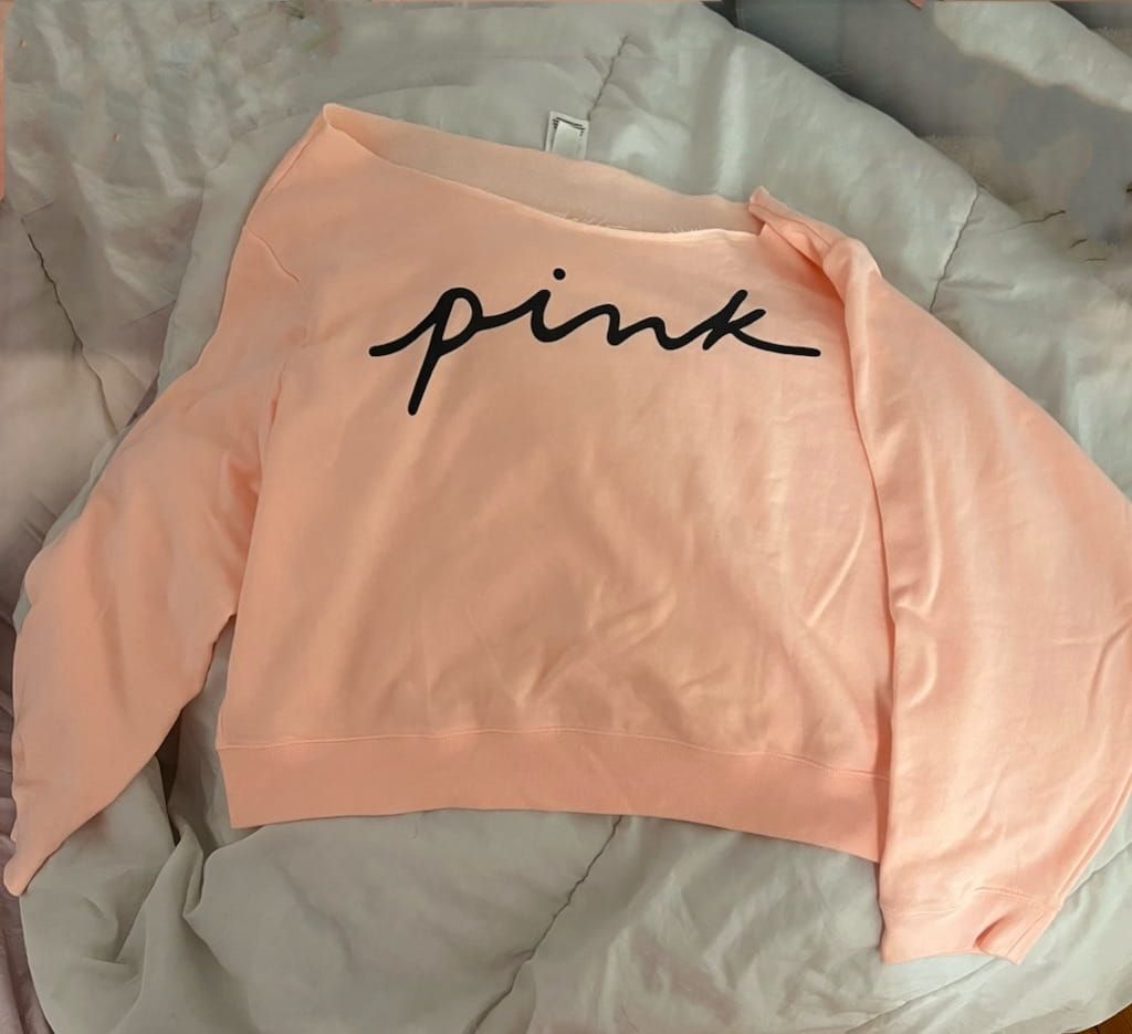 Victoria’s secret pink sweatshirt
