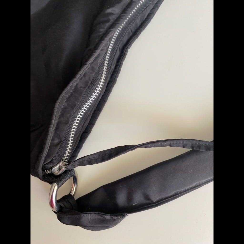 Nylon black bag