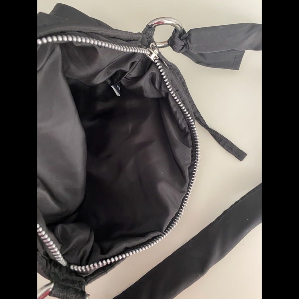 Nylon black bag