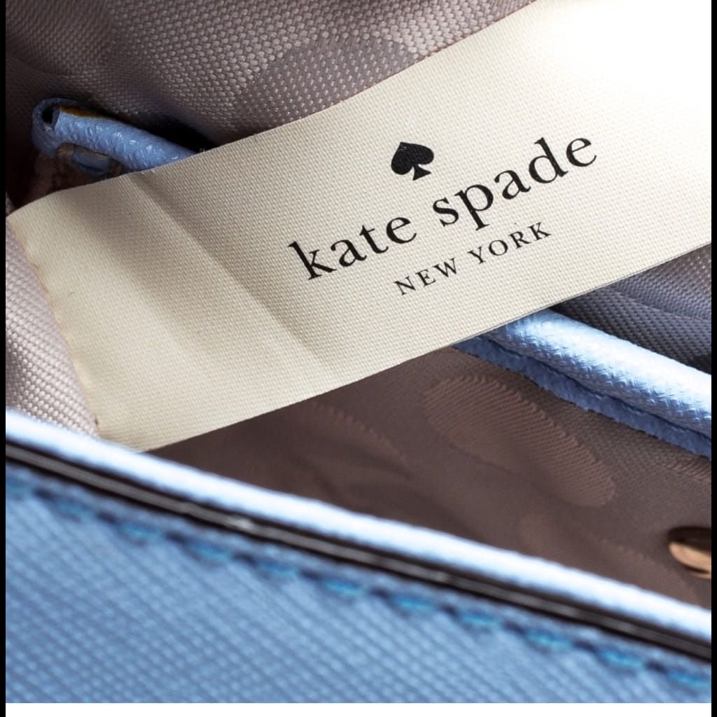 Kate Spade Sky Blue Leather Cameron Street Arielle Crossbody Bag