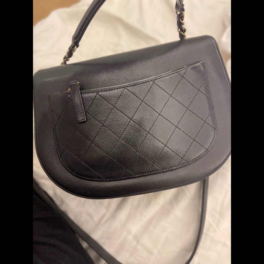 Chanel cross and tote bag