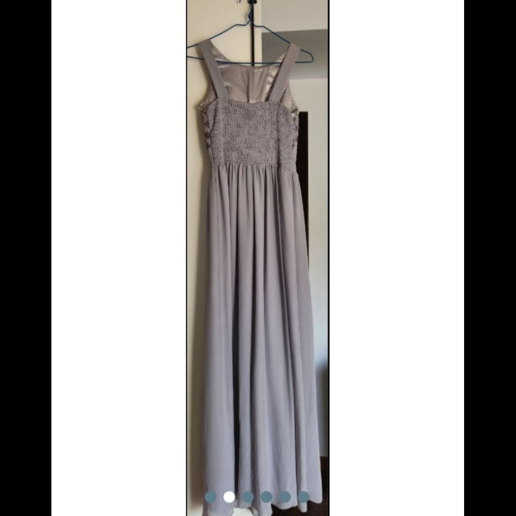 Soirée grey dress