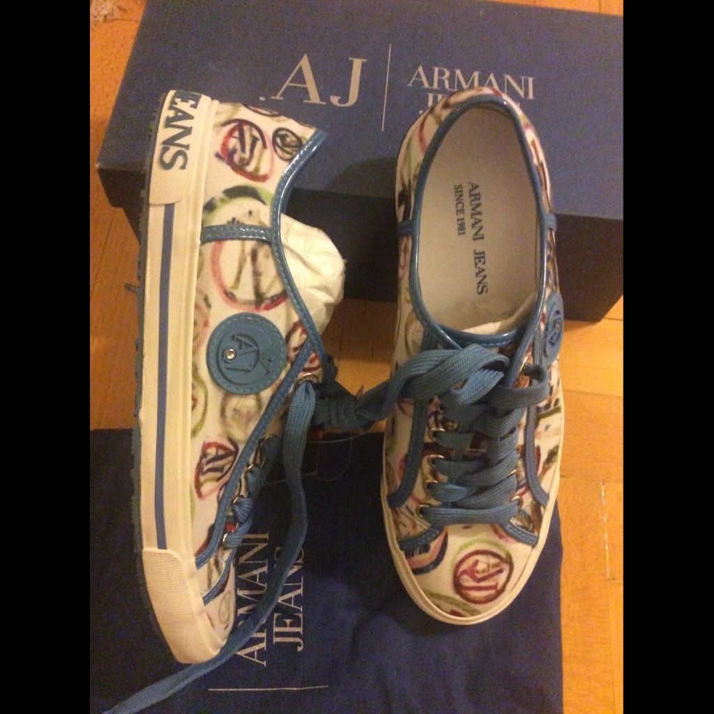 New Armani jeans shoes