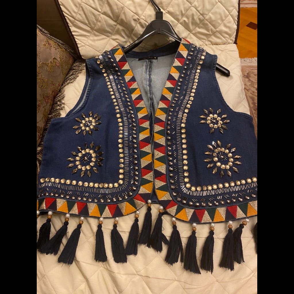 Vest jeans hand made