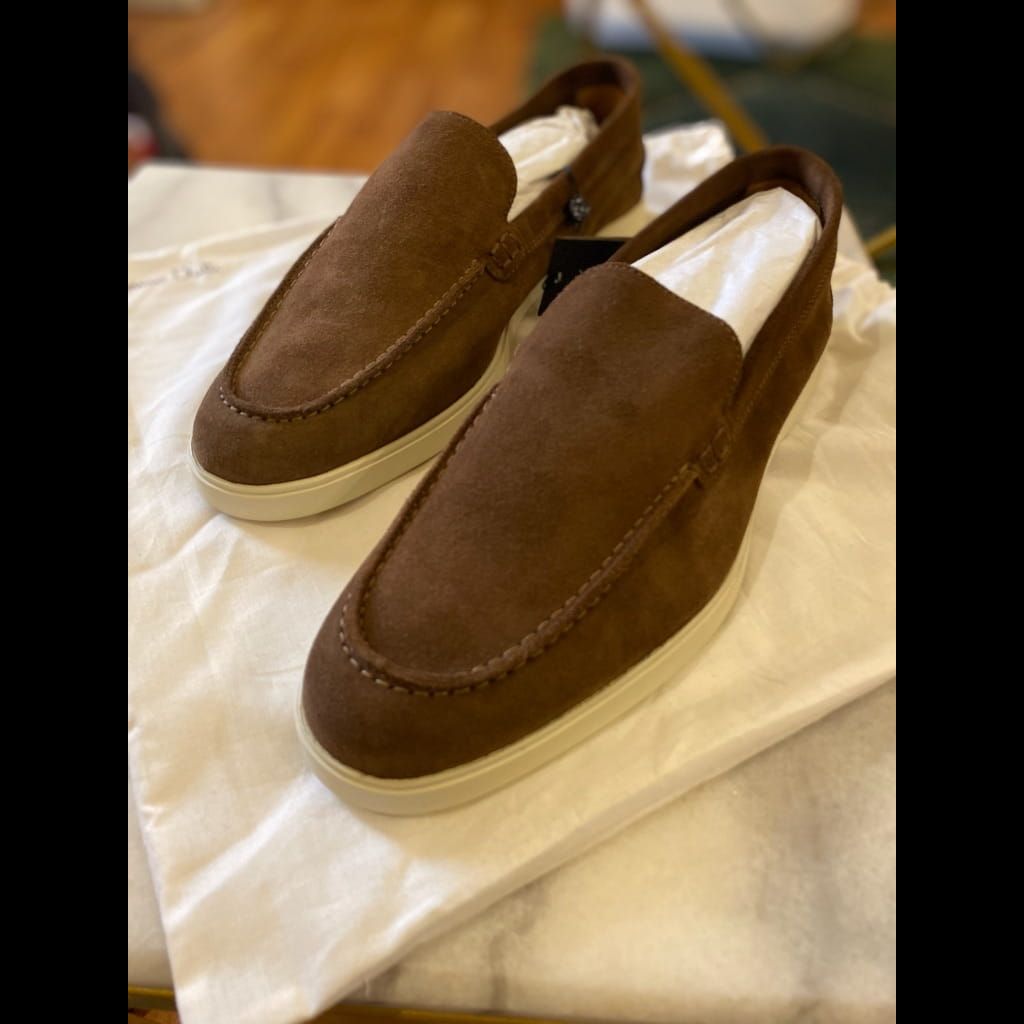 Slip-on shamoun brown shoes