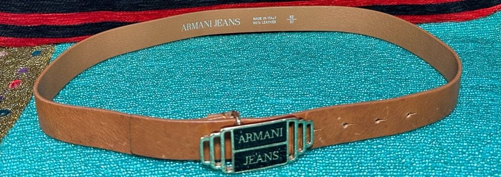 ARMANI Jeans Belt