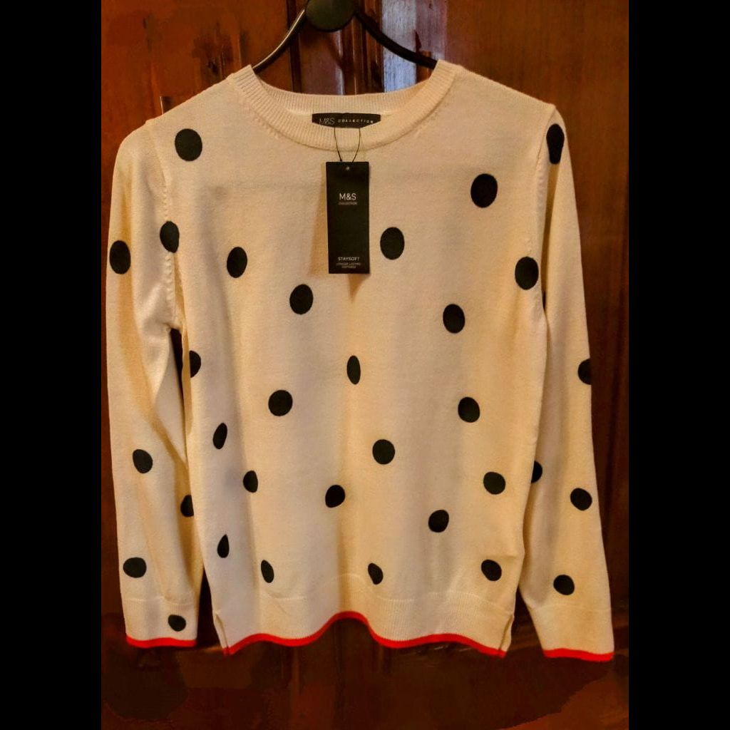 Dotted "Marks & Spencer" pullover