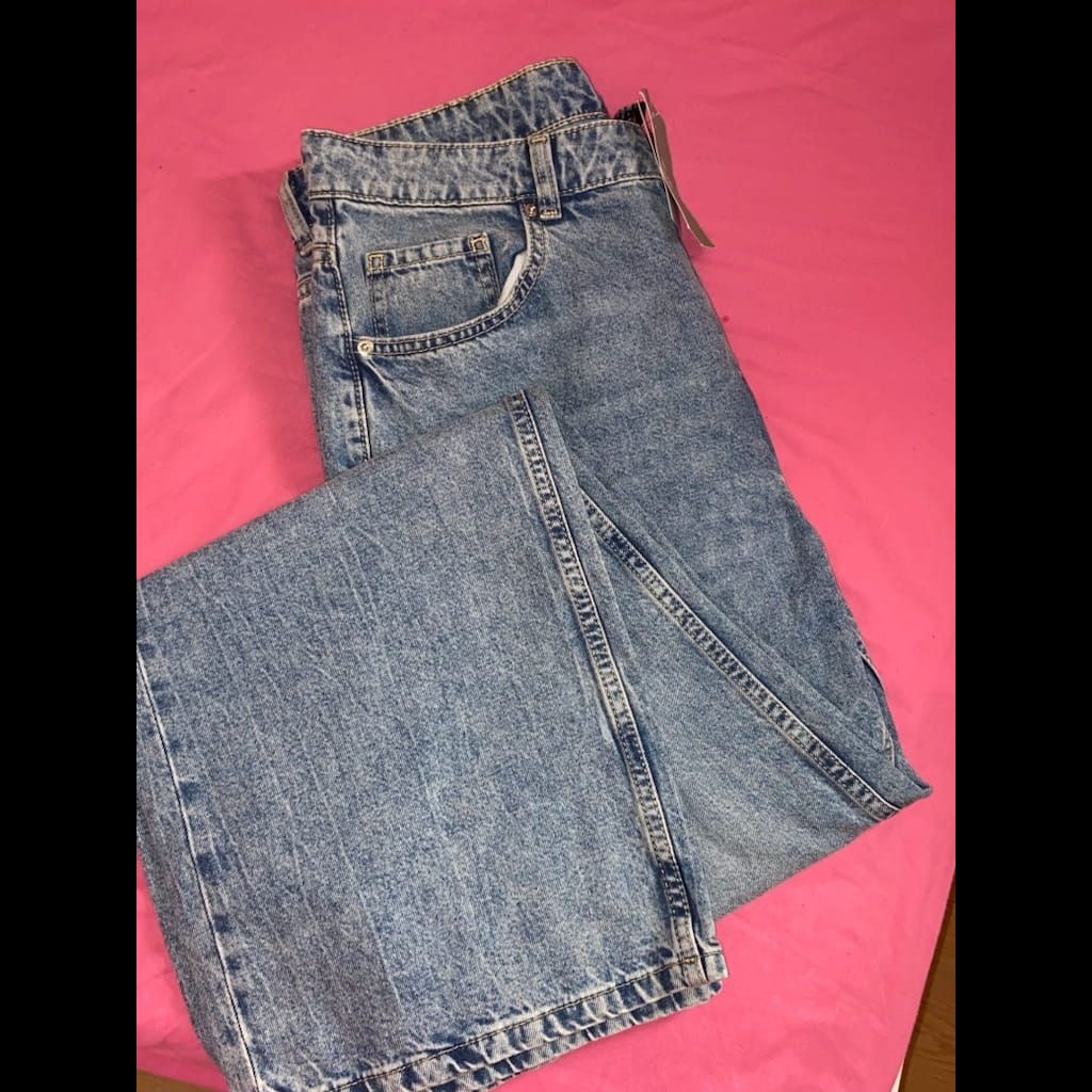 H&m Wide High Jeans