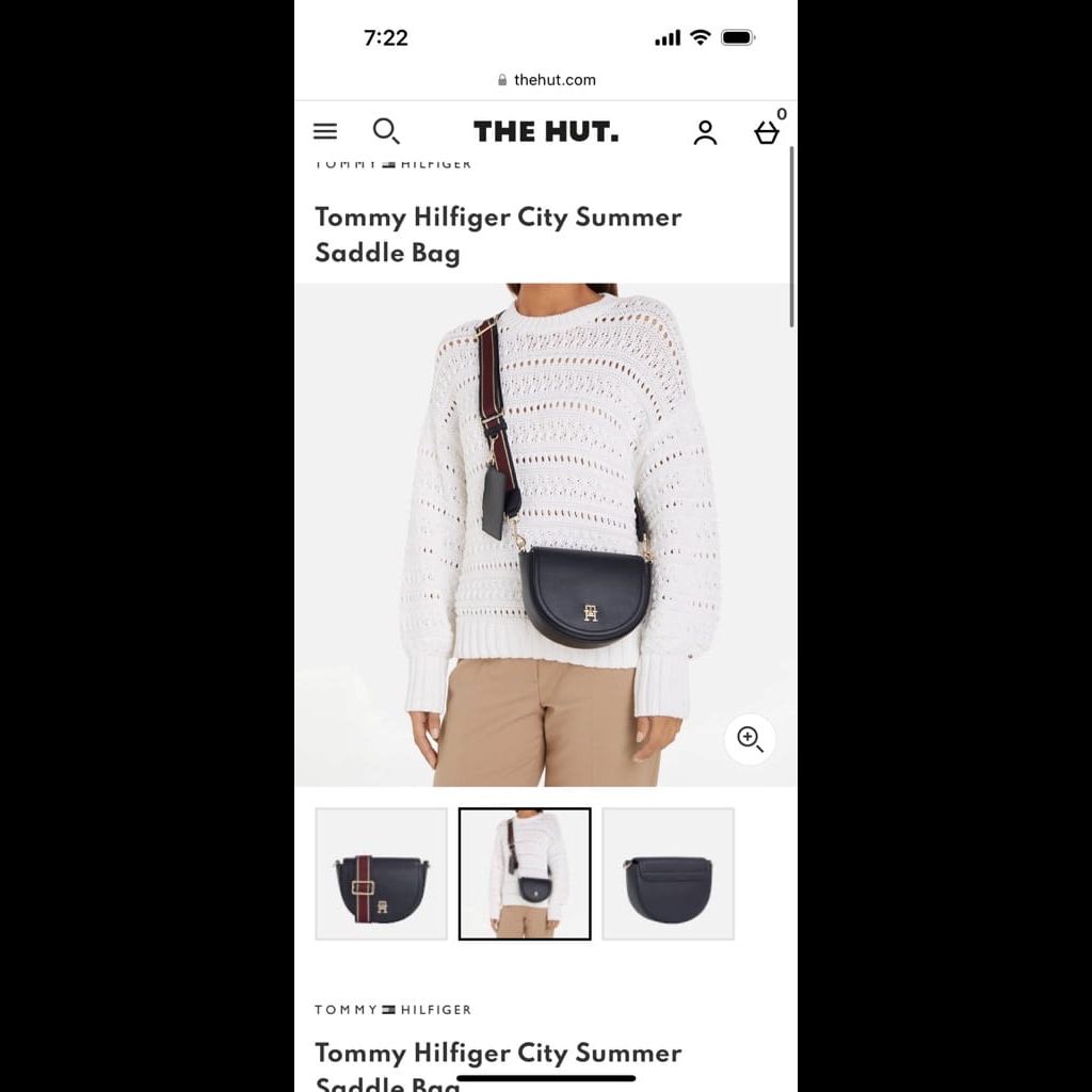 Tommy Hilfiger City Summer Saddle Bag