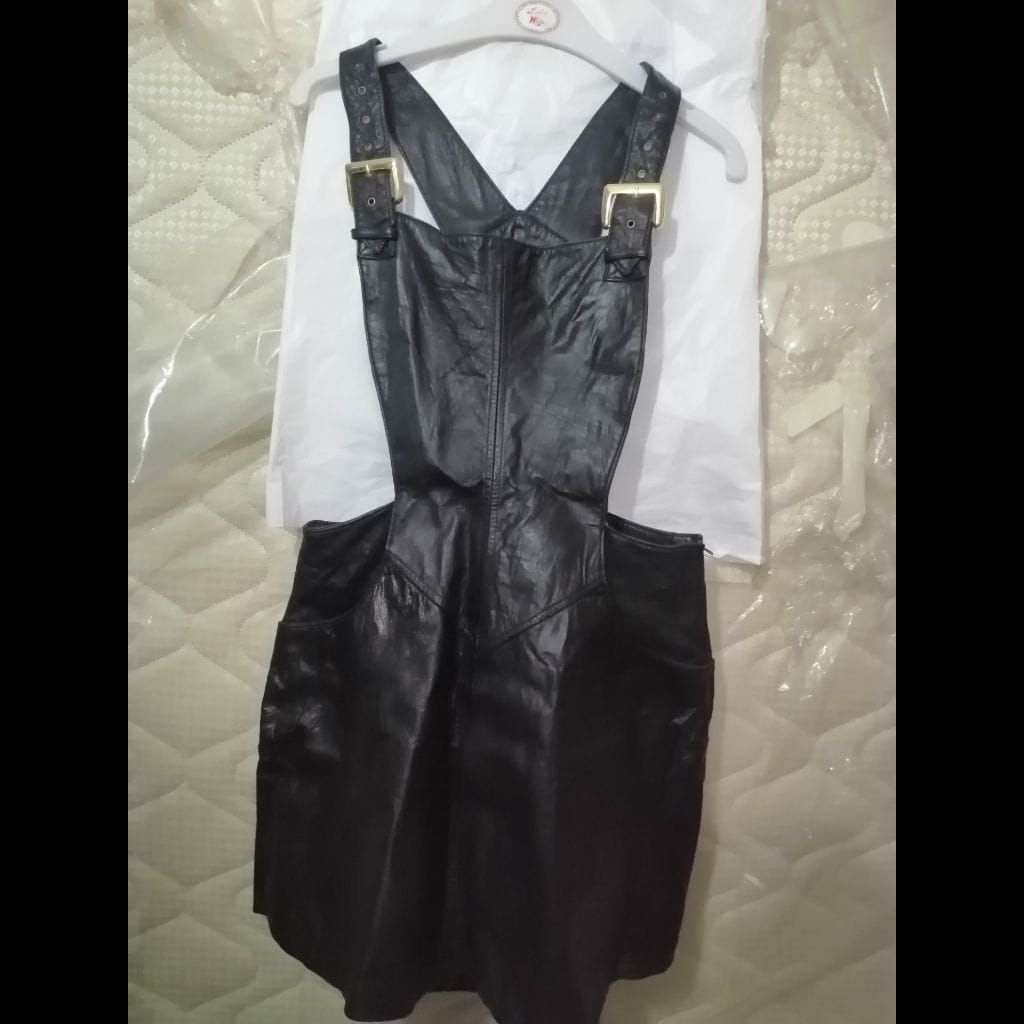 Genuine leather dress from the US