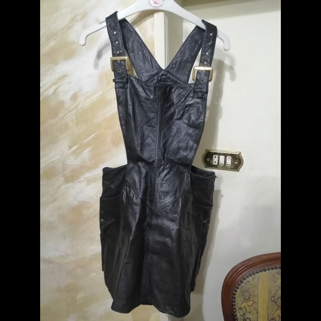 Genuine leather dress from the US
