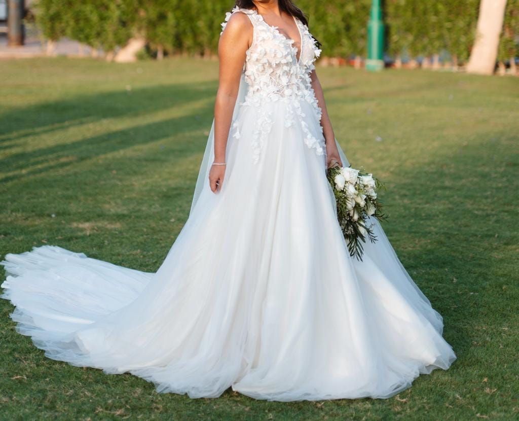 Maram borhan wedding dress