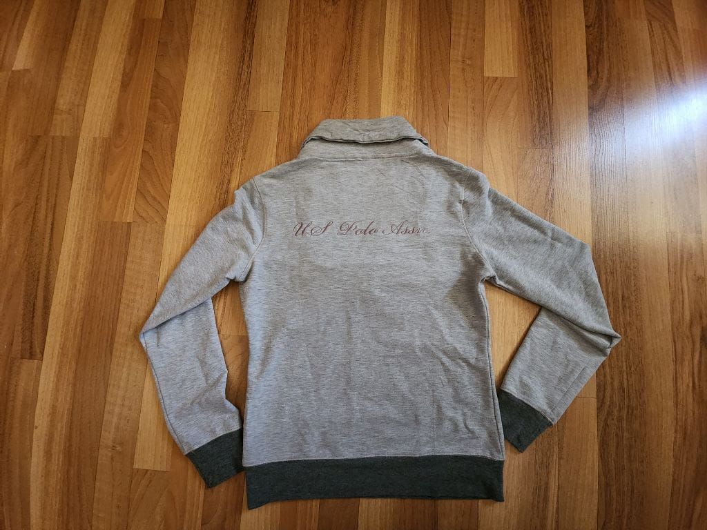 U.S. Polo Sweatshirt with Rhinestones