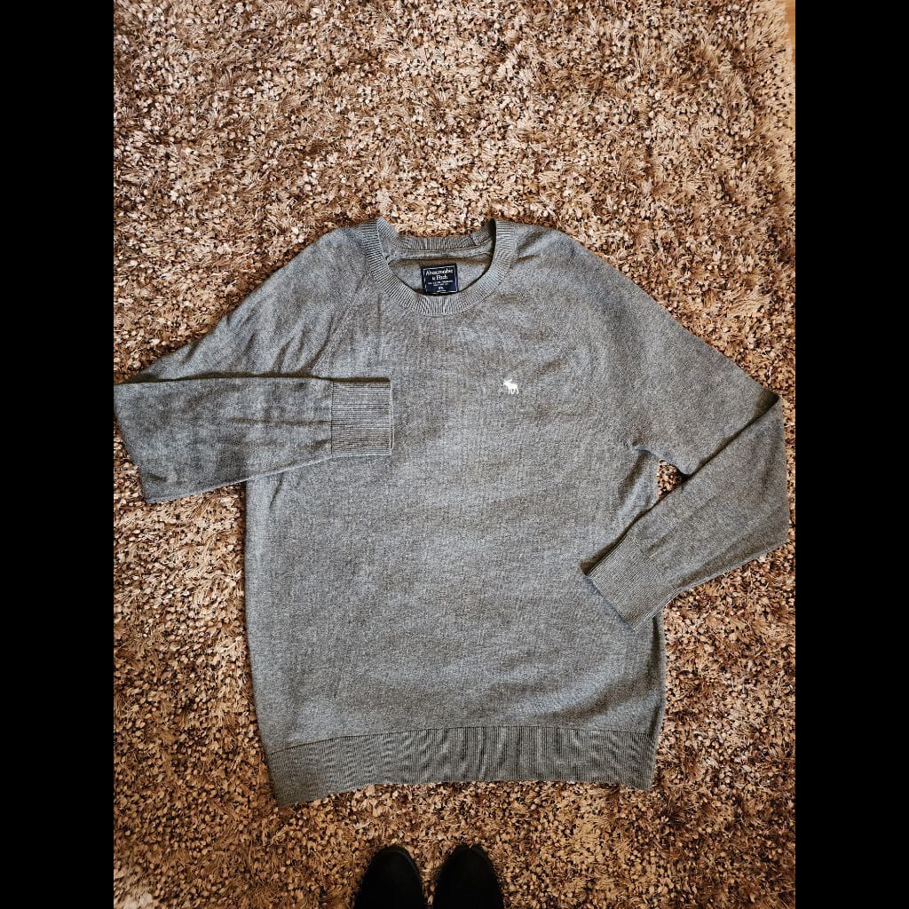 Abercrombie and Fitch men crewneck sweater