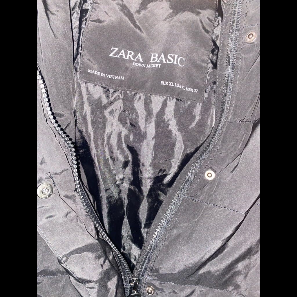 Zara Hooded Puffer Jacket