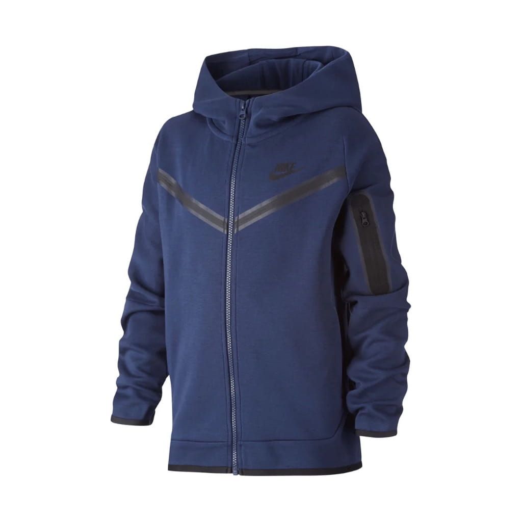 Tech fleece jacket “Navy Blue”