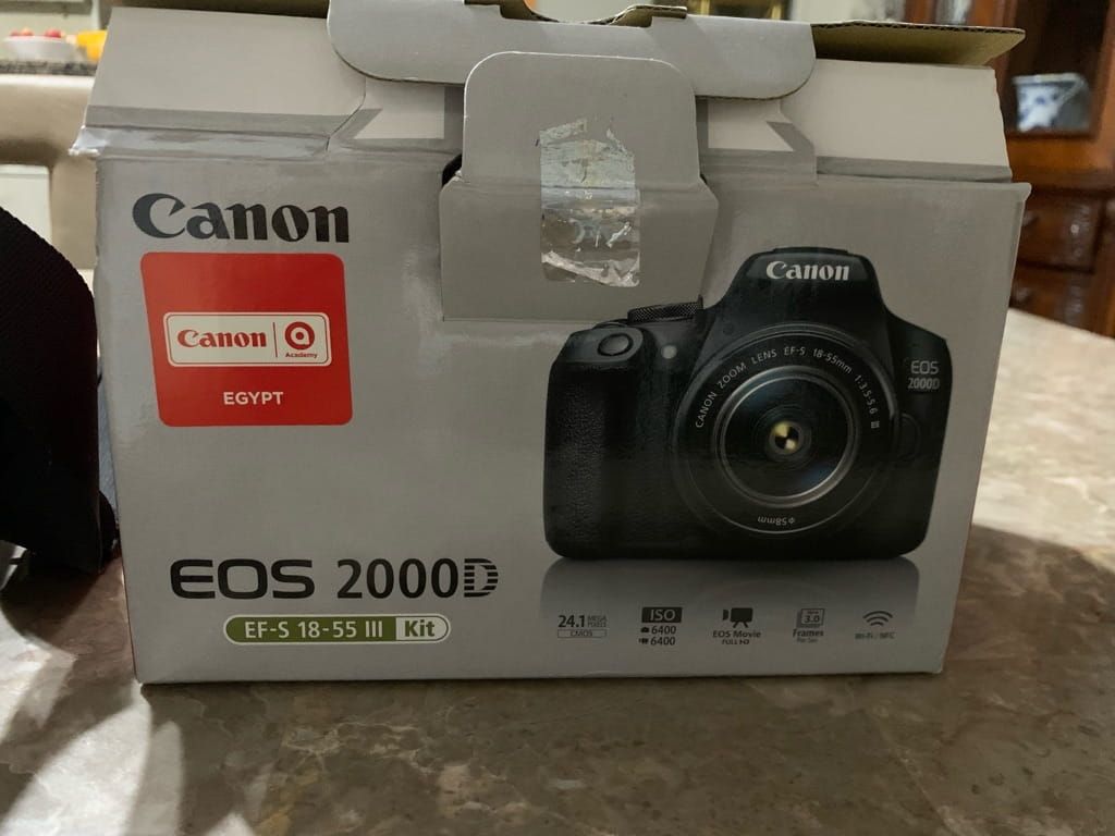 Canon 2000D camera