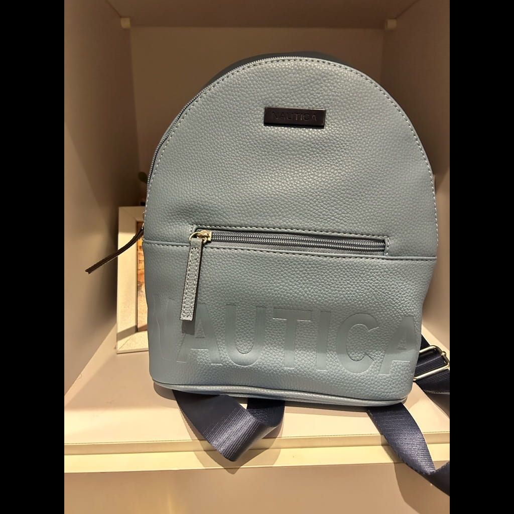 Nautica blue backpack