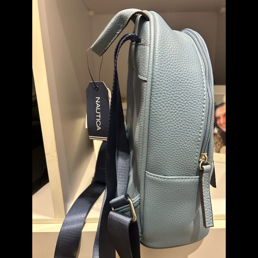 Nautica blue backpack