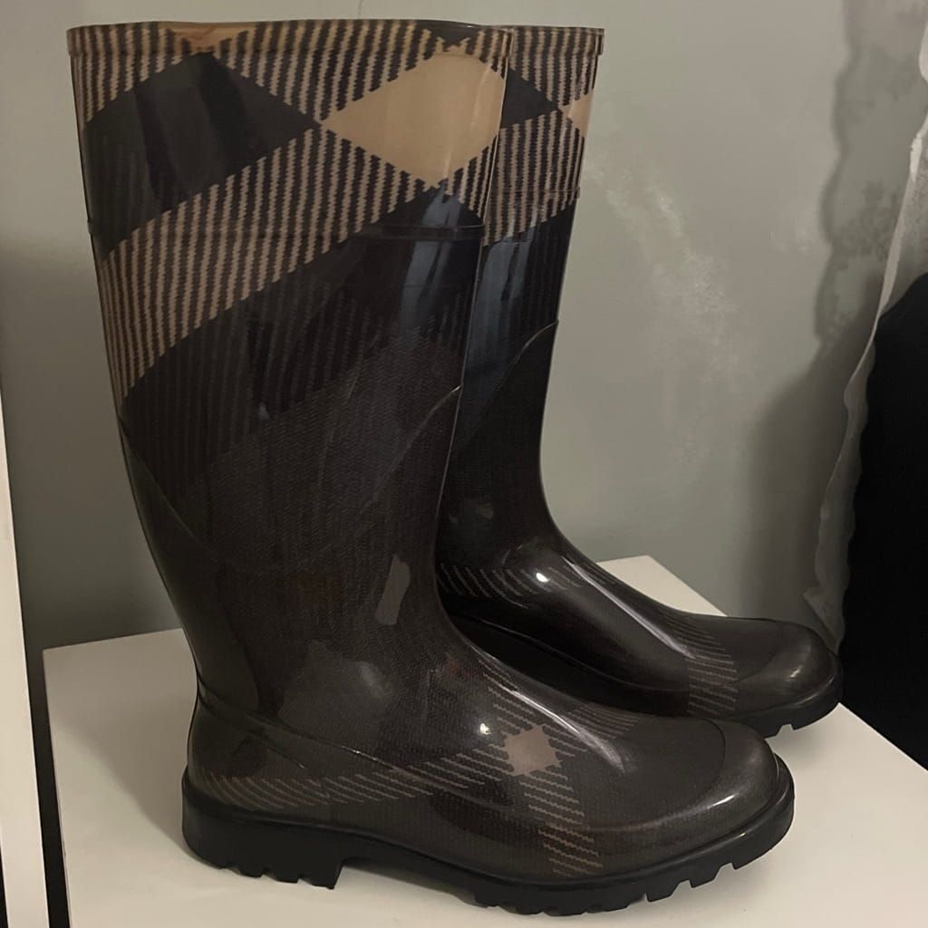 Burberry Rubber Wellington boots
