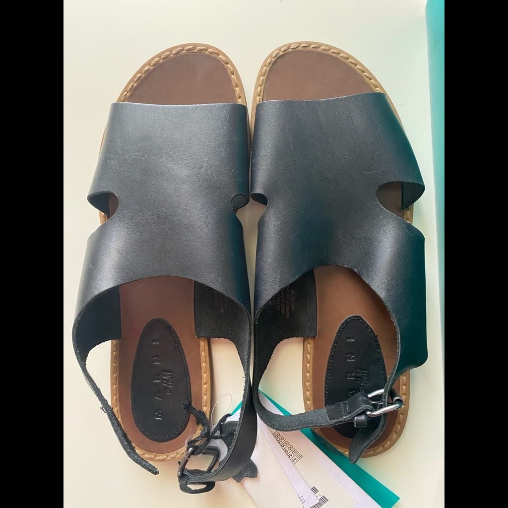 Marni x H&M leather sandals, size 40