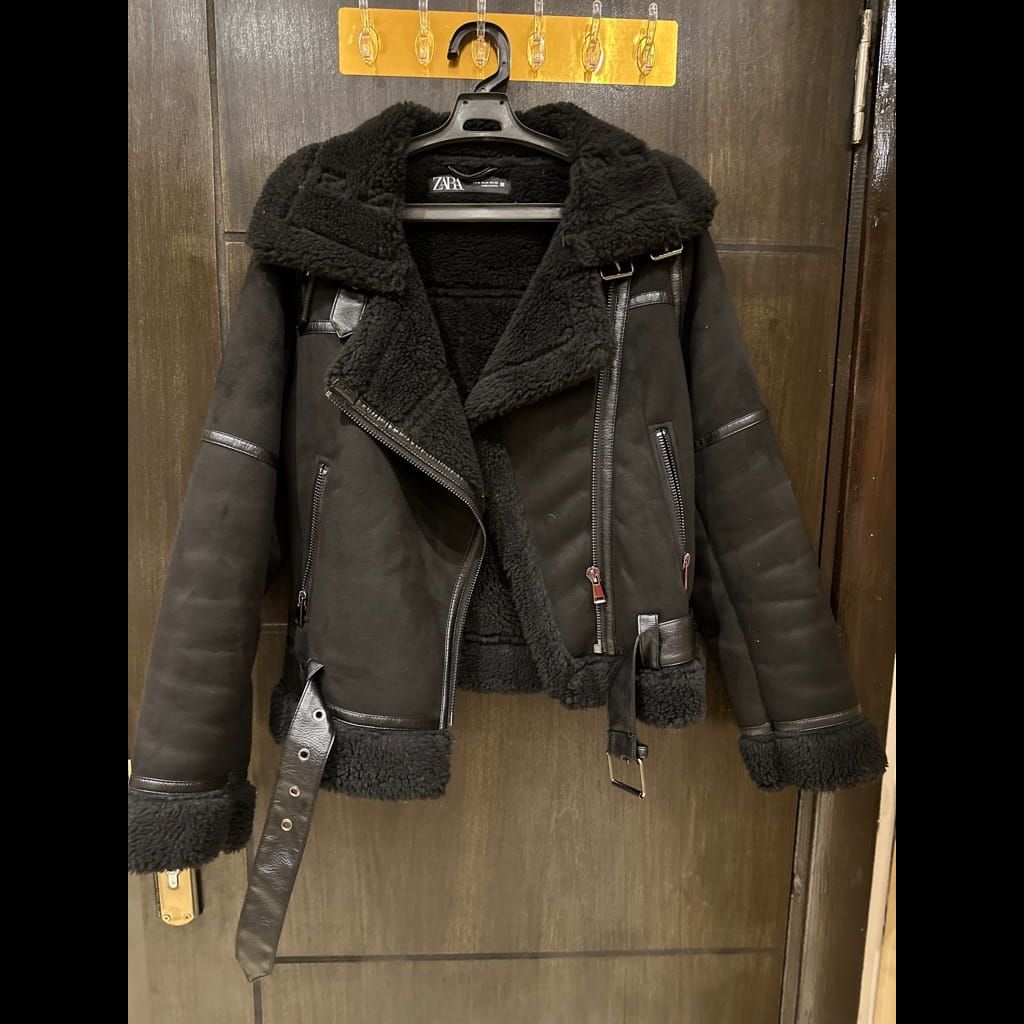 Zara biker jacket size M