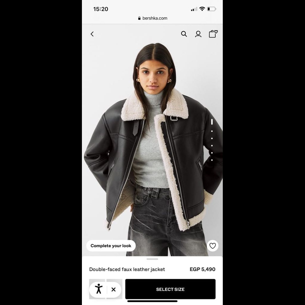 Jacket bershka size xs new with tags