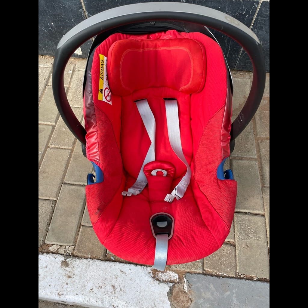 Used GB stroller and car seat