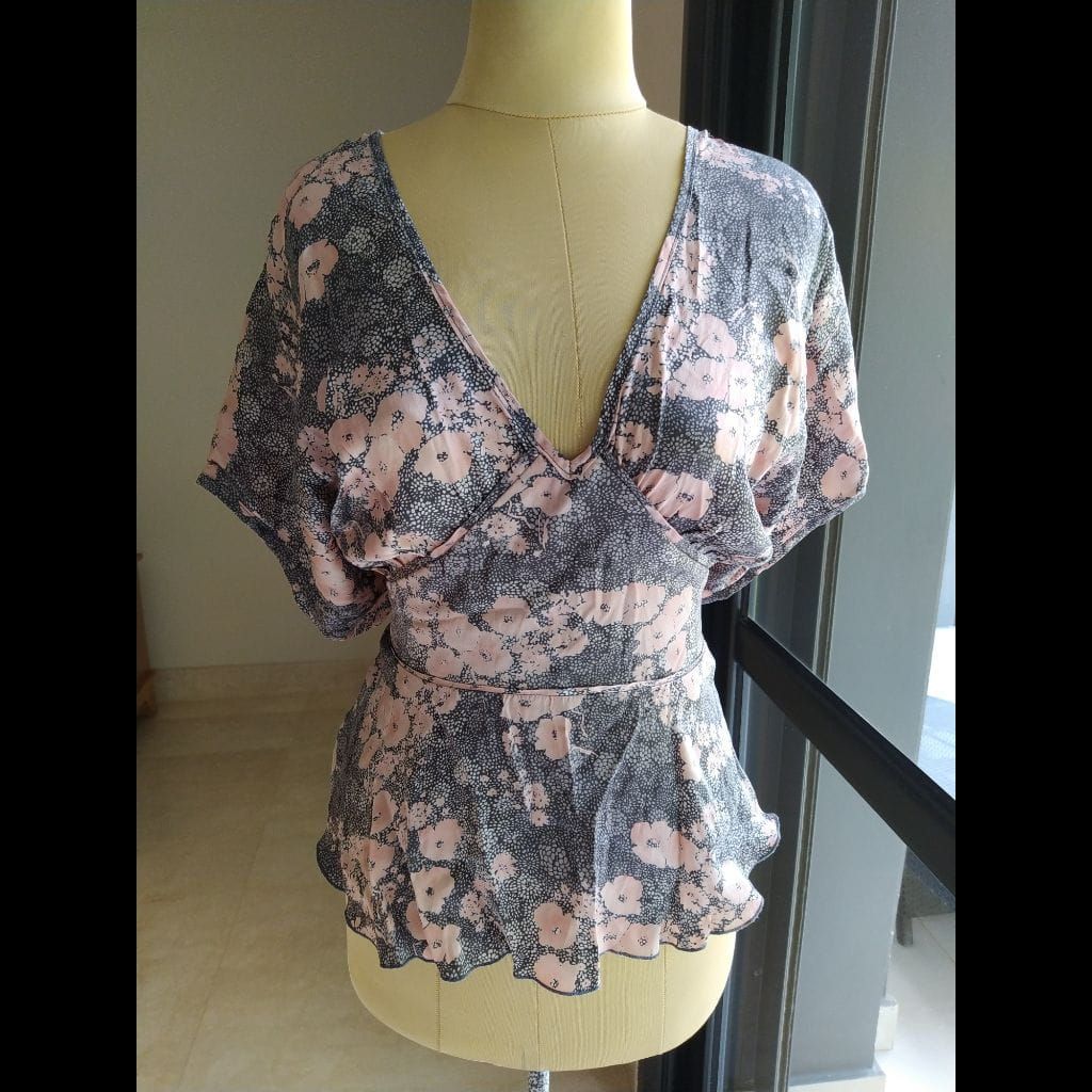 Soiree silk blouse from Italy